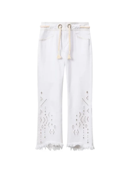 Брюки с прямыми штанинами ISABEL MARANT Alison