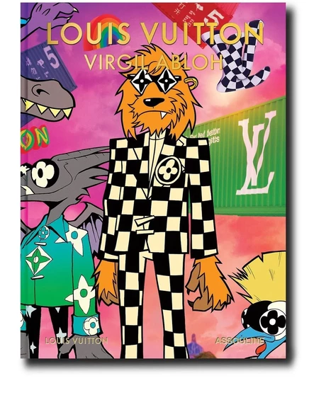 Assouline Louis Vuitton: книга Вирджила Абло purple