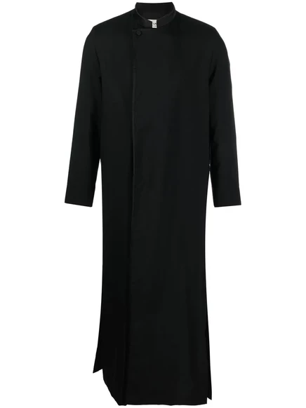 Мужское длинное пальто Saint Laurent, чёрное