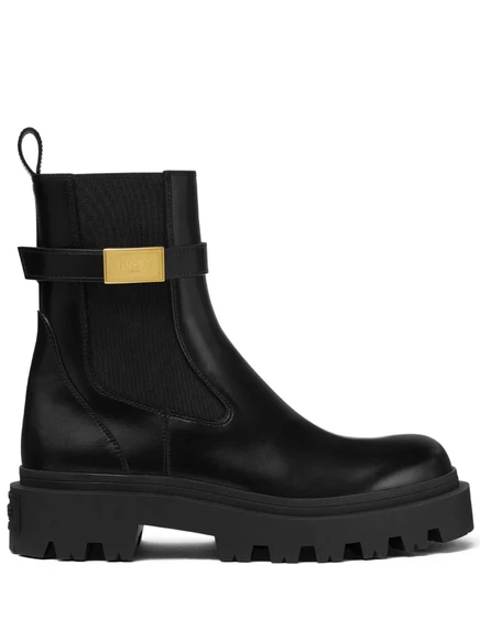 Женские челси Versace Alba 35 мм, черные