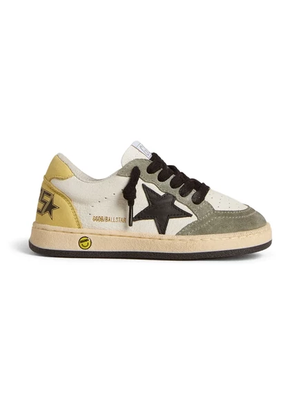 Звездные кроссовки Golden Goose Ball  white