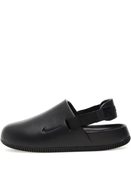 Женские мюли Nike Calm с ремешком, черные