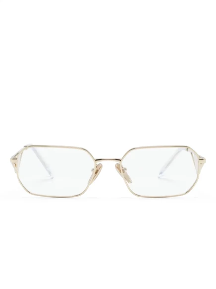 Женские очки Prada Eyewear, золотистые