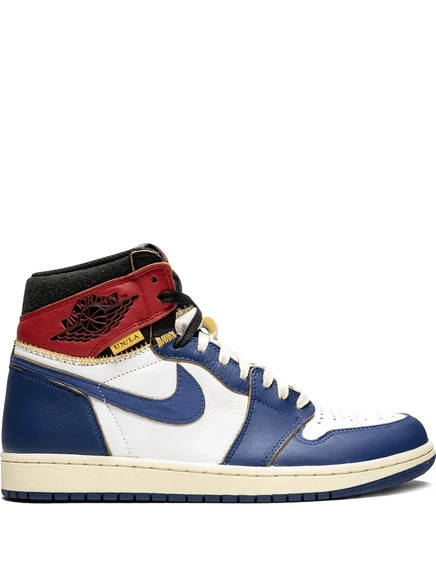 Унисекс кеды Jordan x Union Air Jordan 1 Storm Blue, синие