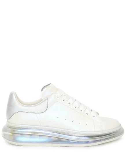 Кроссовки Alexander McQueen на шнуровке  white