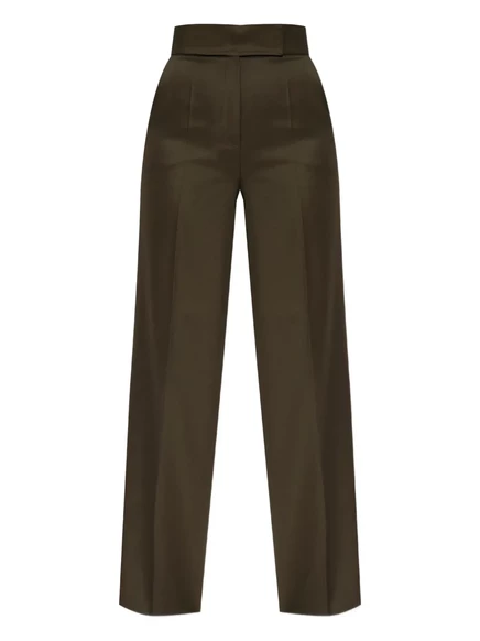 Брюки Max Mara Arturo с высокой талией brown