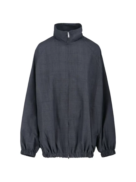 Женская куртка The Frankie Shop Baxter, серая в клетку