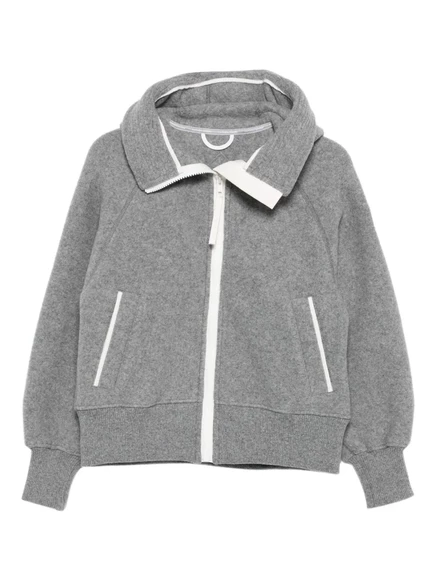 Женский бомбер Canada Goose Chilliwack флисовый, серый
