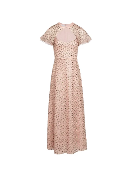 Женское платье Giambattista Valli Daisies, розовое