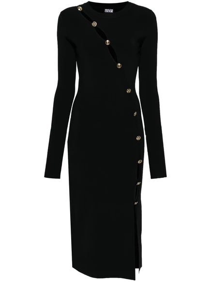 Женское платье Versace Jeans Couture La Robe Cubo, черное