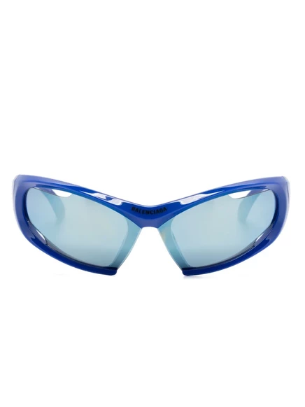 Унисекс солнцезащитные очки Balenciaga Eyewear Dynamo, синие