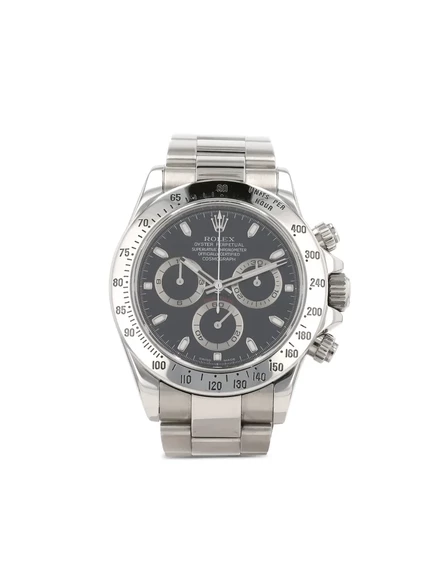 Мужские часы Rolex Daytona Cosmograph 40 мм, сталь, черный