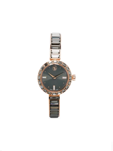 Женские часы Swarovski Matrix 25 мм, антрацит