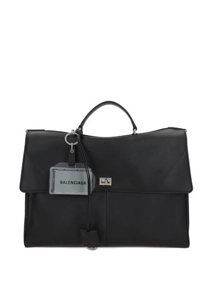 Мужская сумка-тоут Balenciaga Rodeo, черная
