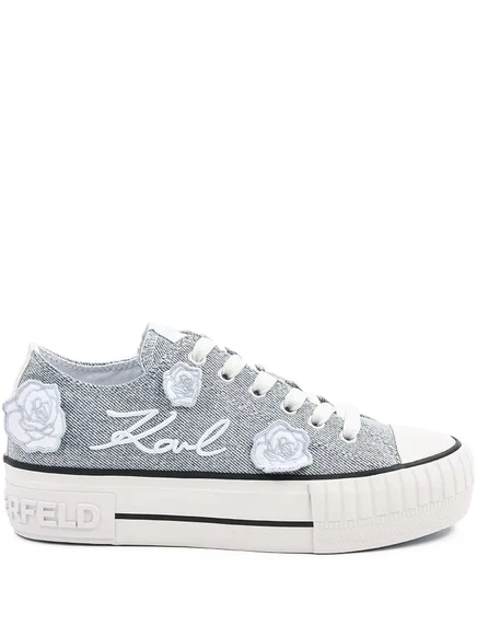 Кроссовки Karl Lagerfeld Kampus Max от Карла Лагерфельда  blue