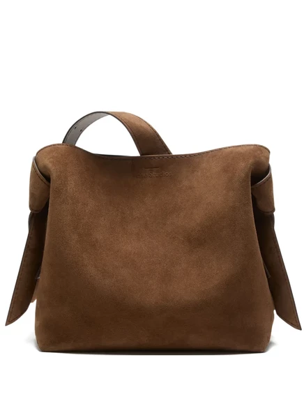 Сумка на плечо Acne Studios Musubi, коричневая