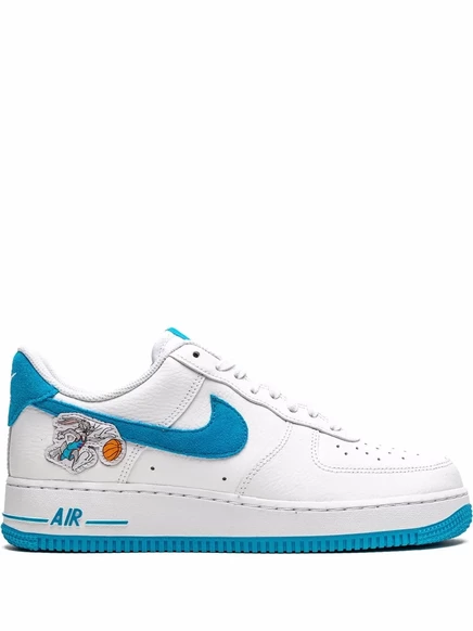 Унисекс кроссовки Nike Air Force 1 x Space Jam Hare, белые
