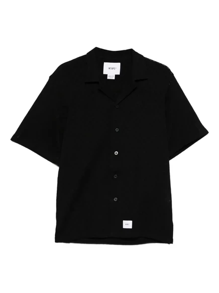 Жаккардовая рубашка WTAPS black