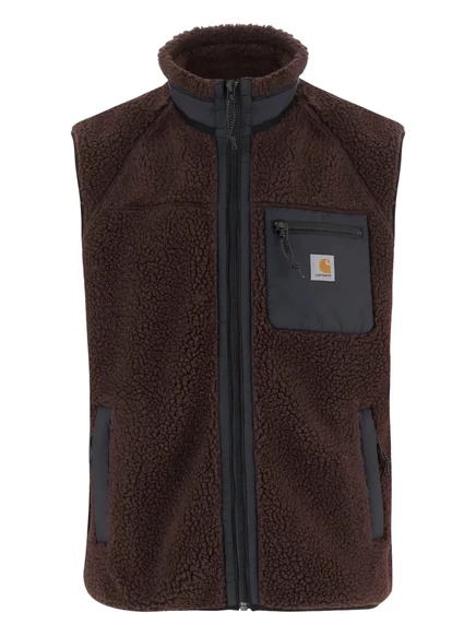 Унисекс стёганый жилет Carhartt WIP на молнии, коричневый