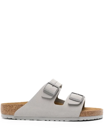 Мужские сандалии Birkenstock Arizona кожаные, зеленые