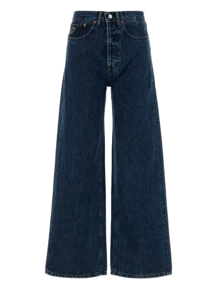 Женские широкие джинсы Lois Jeans, темно-синие