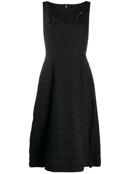 Женское платье Comme des Garçons миди A-line, черное