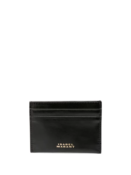 Кожаный держатель для карт ISABEL MARANT Chiba