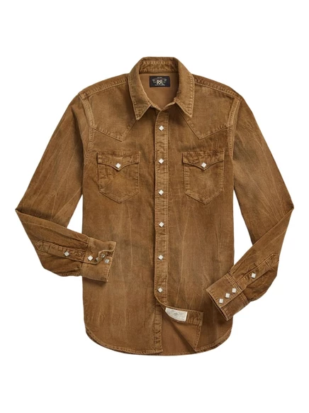 Футболка Ralph Lauren RRL Buffalo Western brown