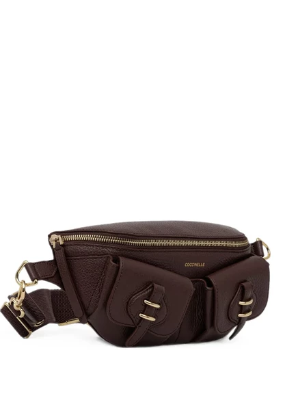 Женская сумка Coccinelle Mavery Pocket, коричневая