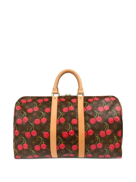 Дорожная сумка Louis Vuitton Pre-Owned Keepall 45, коричневая