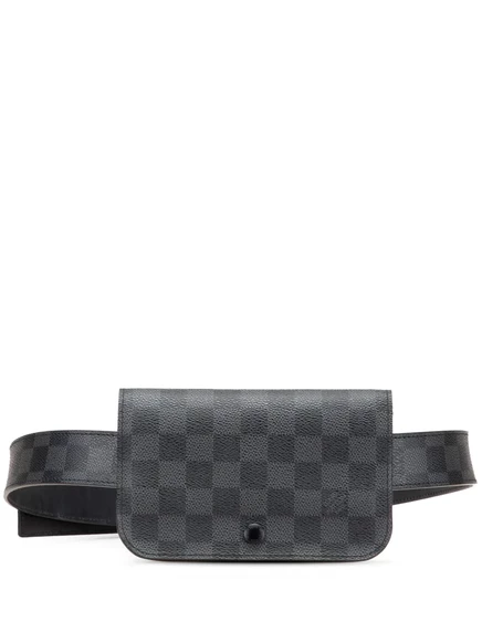 Мужская сумка-пояс Louis Vuitton Pre-Owned Pochette, черная