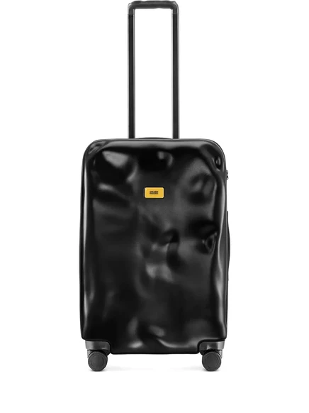 Чемодан Crash Baggage с логотипом, черный