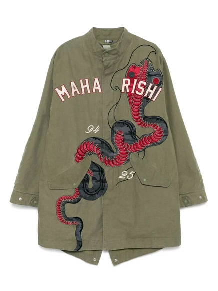 Мужская парка Maharishi Cobra fishtail, оливковая
