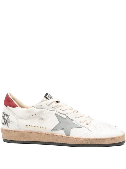 Кроссовки на шнуровке Golden Goose Ball Star white