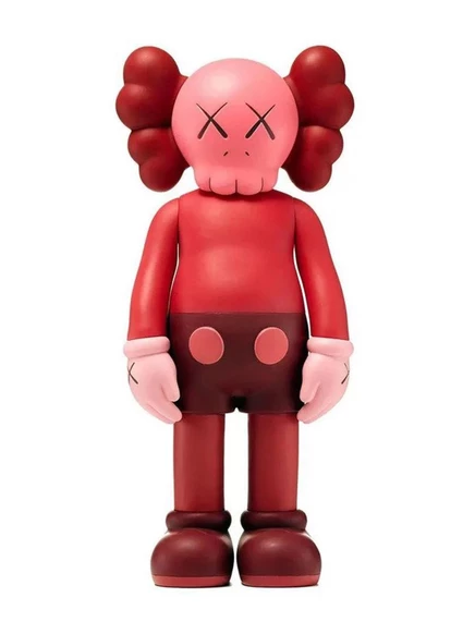 Фигурка KAWS Companion Blush, красная