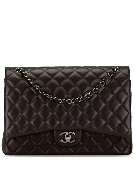Сумка на плечо CHANEL Maxi Classic, черная