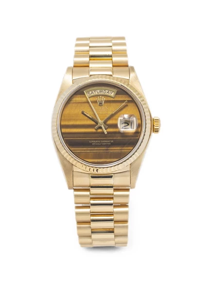 Мужские часы Rolex Day-Date 36 мм, коричневые