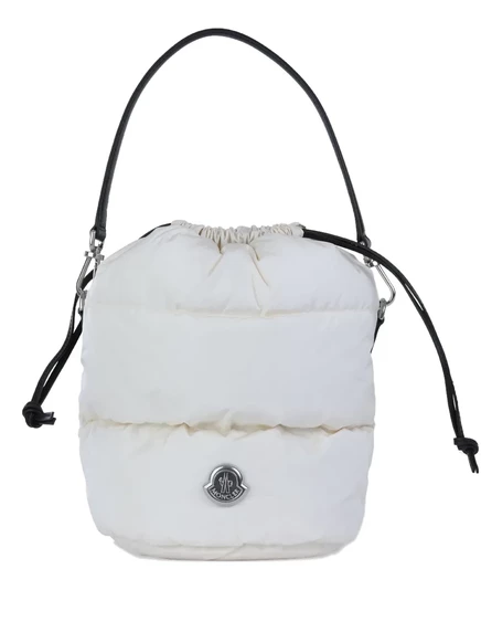 Женская сумка-бакет Moncler Caradoc, белая