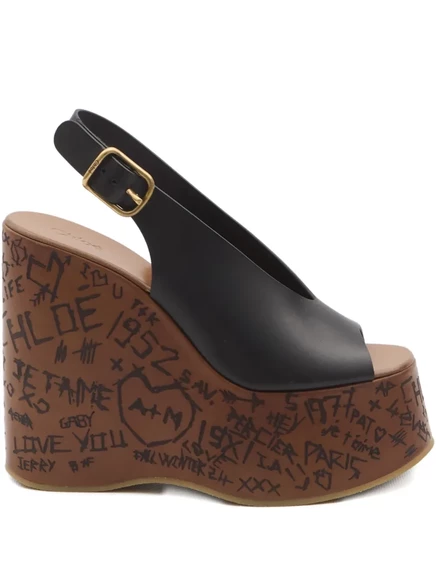 Босоножки Chloé 13 мм Maxime black
