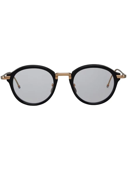 Очки в круглой оправе Thom Browne Eyewear black