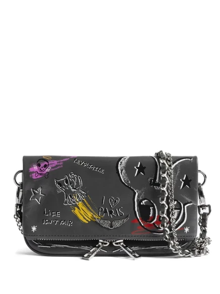 Женский клатч Zadig & Voltaire Rock Nano, черный