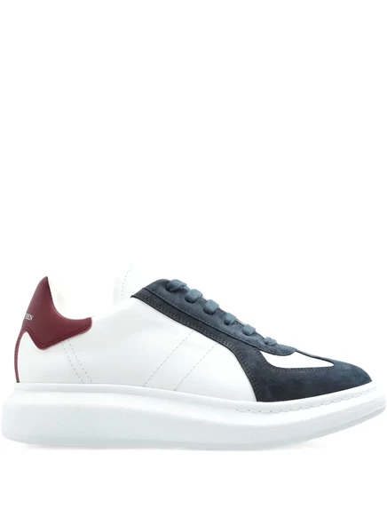Мужские панельные кроссовки Alexander McQueen Oversized, белые