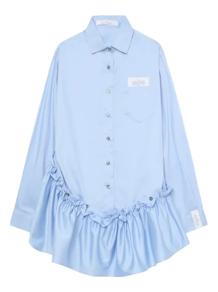 Рубашка с оборками от Роха blue