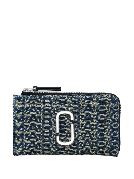 Кошелек Marc Jacobs The Monogram джинсовый, синий