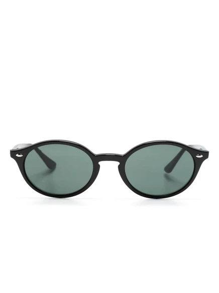 Солнцезащитные очки Ray-Ban RB4315 овальные, черные