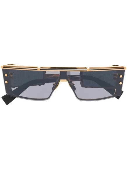 Солнцезащитные очки Balmain Eyewear Wonderboy III в прямоугольной оправе black