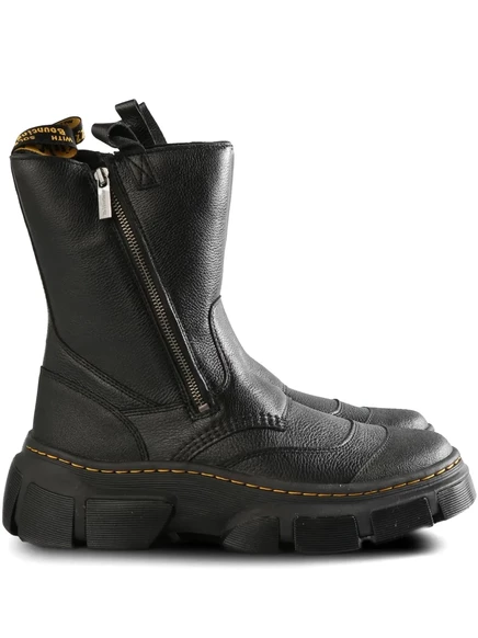 Мужские ботинки Dr Martens с боковой молнией, черные