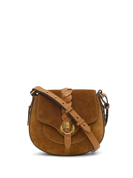 Маленькие алтайские сумки через плечо ISABEL MARANT brown