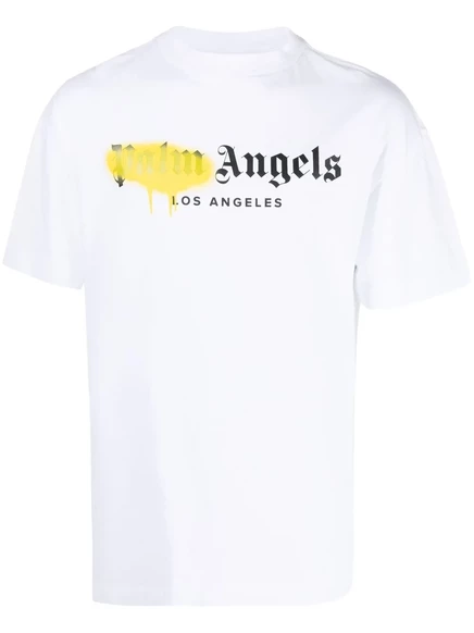 Мужская футболка Palm Angels LA, белая