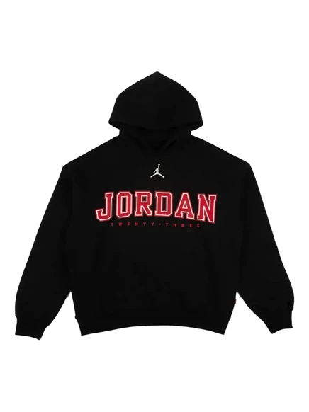 Мужское худи Jordan Brooklyn флисовое, черное